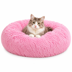 Small Round Pet Bed for Cats and Dogs | Green 