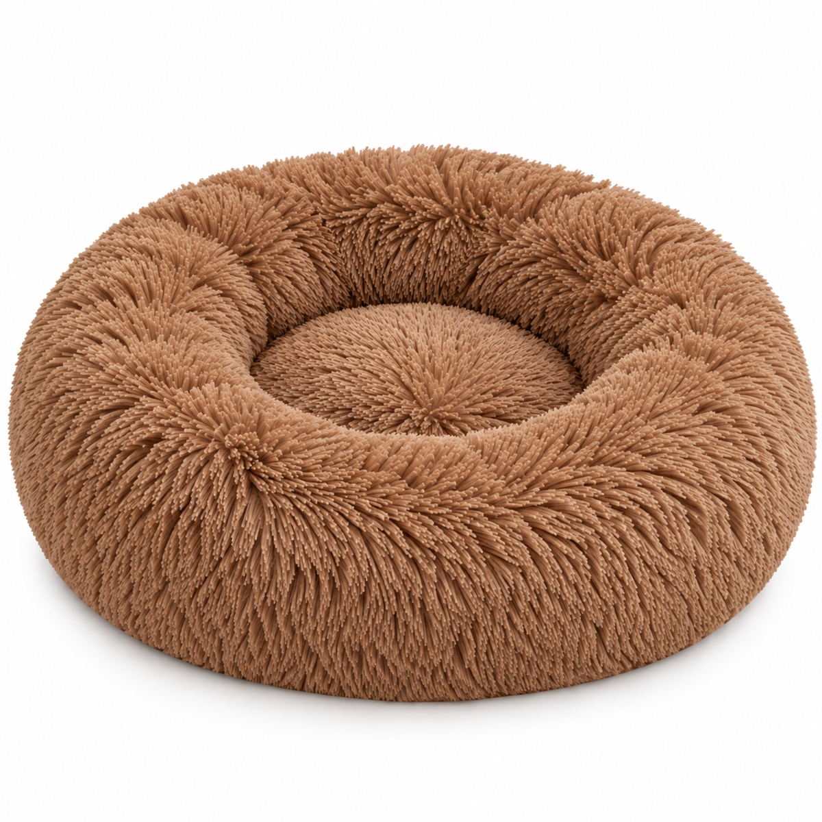 Donut Round Pet Beds | Brown