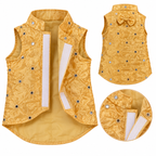 Dog and CAT Kurta for Diwali | Golden Yellow Color