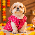 Pink Diwali Kurta for Pets