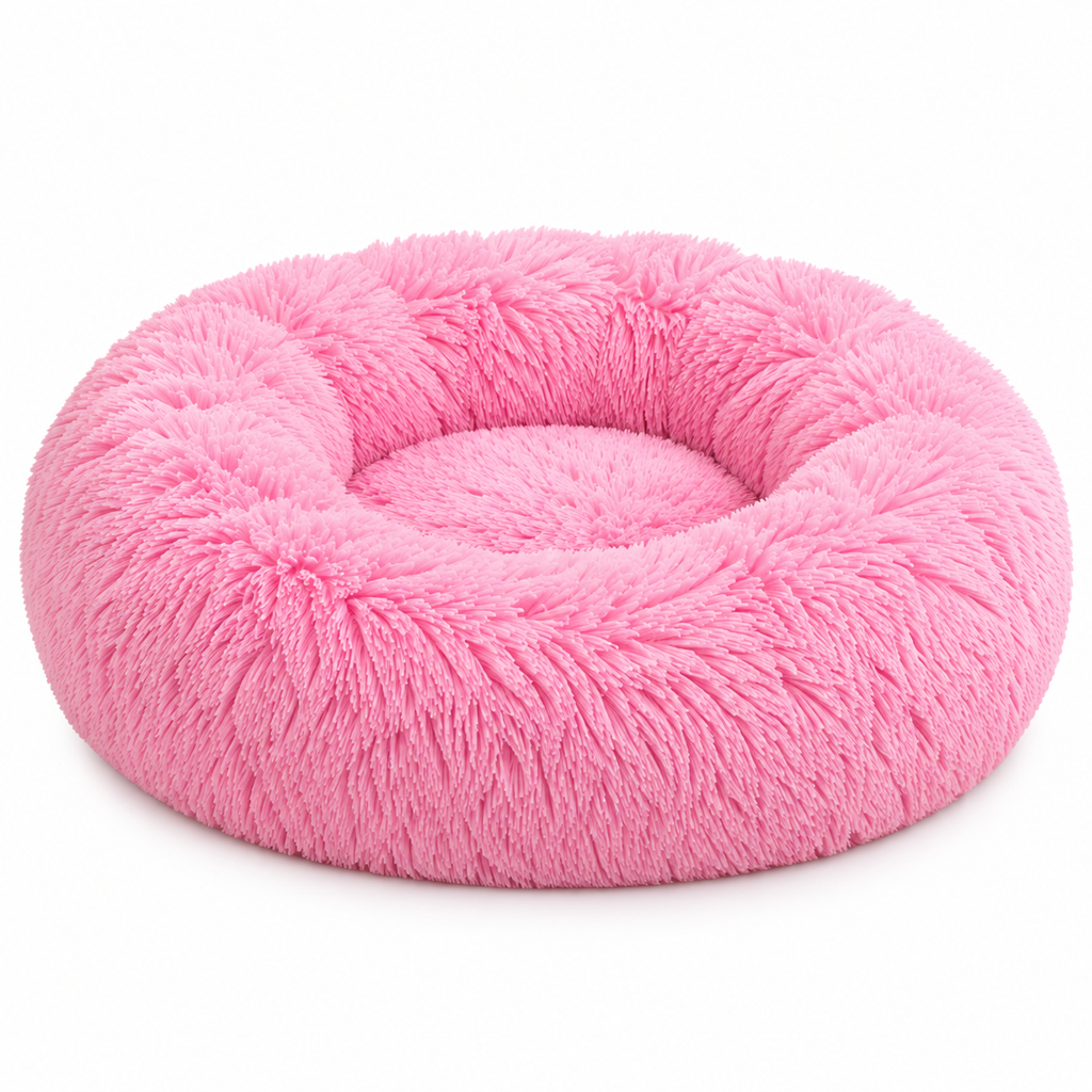 Small Round Pet Bed for Cats and Dogs | Green 